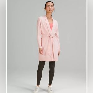 Lululemon Cotton-Cashmere Knit Wrap